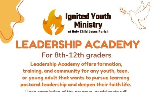 Leadership Academy Registration is now OPEN!