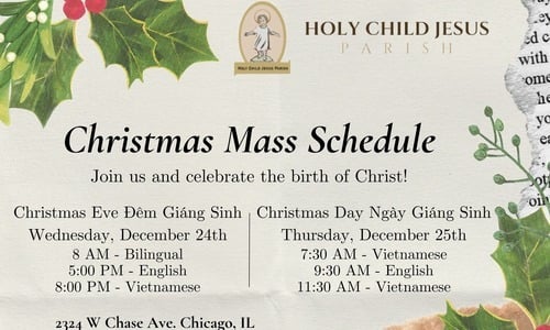 Christmas Mass Times