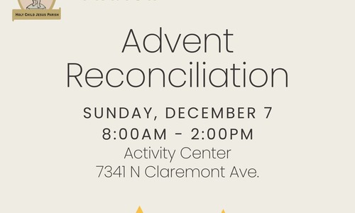 Advent Reconciliation