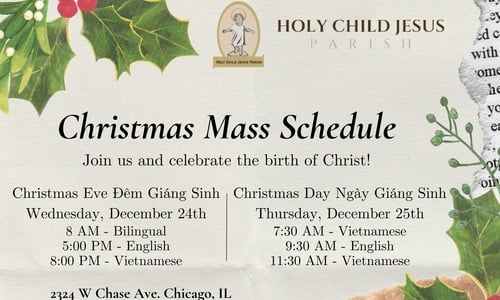 Christmas Mass Times