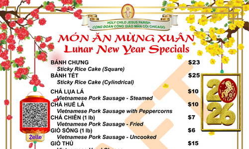 Chương Trình Gói Bánh Mừng Xuân Bính Ngọ và Thánh Lễ