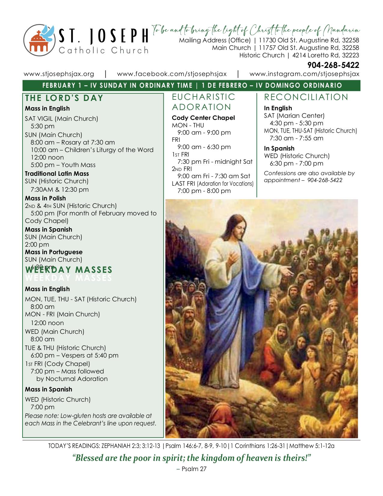 february 1, 2026 Bulletin