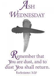 Ash Wednesday Mass Schedule