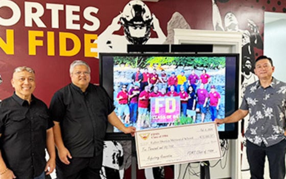 FDMS Receives Donation from Class of 1984