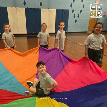Parachute Joy in 1st Grade!