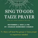 Taize Prayer