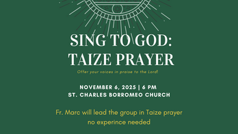 Taize Prayer