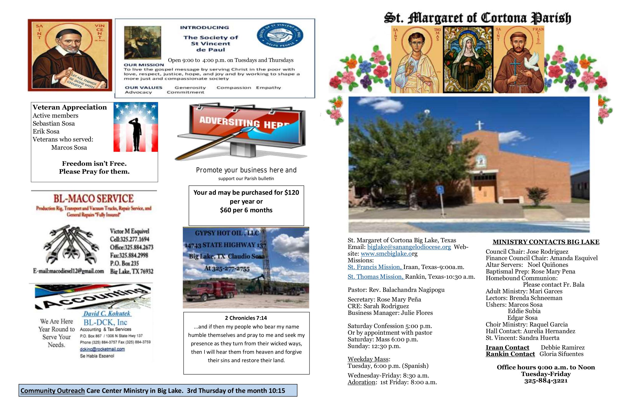 july 13, 2025 Bulletin