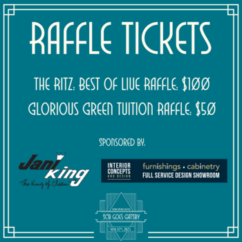 SCB Goes Gatsby Raffle