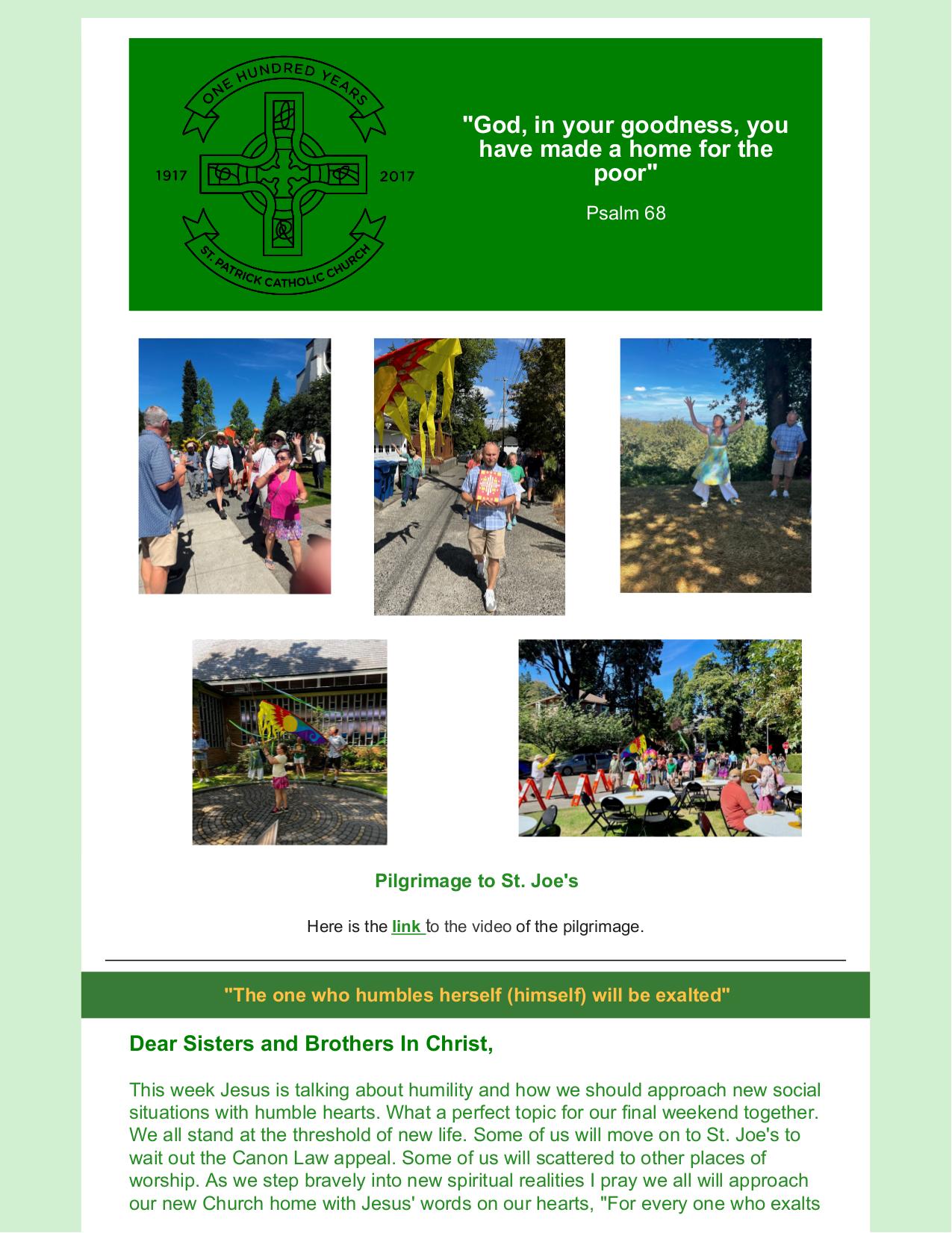 august 28, 2022 Bulletin