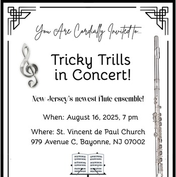 Tricky Trills in Concert