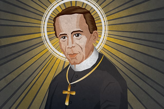 St. John Nepomucene Neumann | Illustration by Vinny Bove