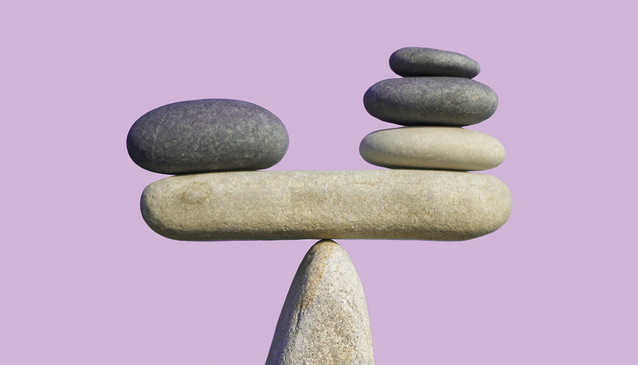 Stacked rocks
