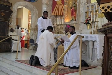 MODESTUS DIKE ORDAINED DEACON