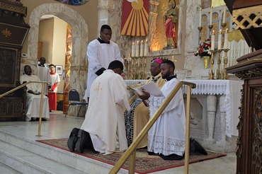 MODESTUS DIKE ORDAINED DEACON