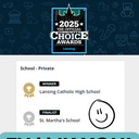 St. Martha School Named Finalist in Private School Category