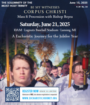 From the Pastor's Desk | June 15, 2025