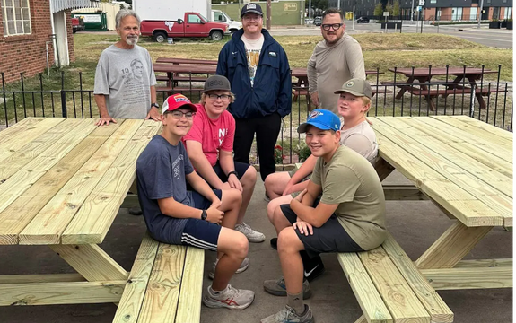 Edmond Scout teams up with nun to help feed people experiencing homeless