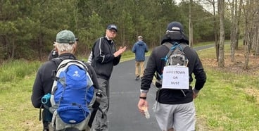 St. Bede parishioners walk for Williamsburg House of Mercy