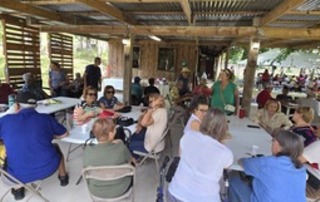 Pasadía de Confraternización en la Parroquial San Isidro Labrador .