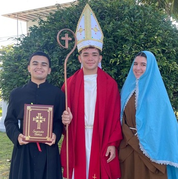 Misa en honor a San Agustín en Cabo Rojo