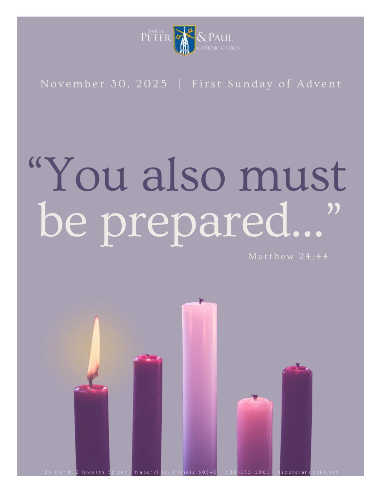 november 30, 2025 Bulletin