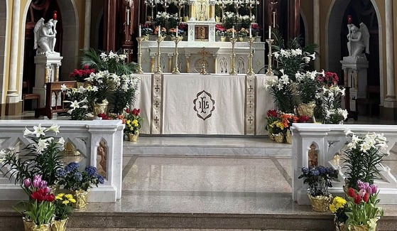 Easter Flower Donations