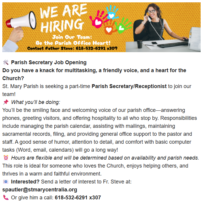 WE ARE HIRING