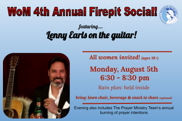 (INSIDE MPR) August Firepit Summer Social with Lenny!