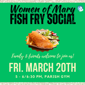 Ladies Friday Fish Fry Social!