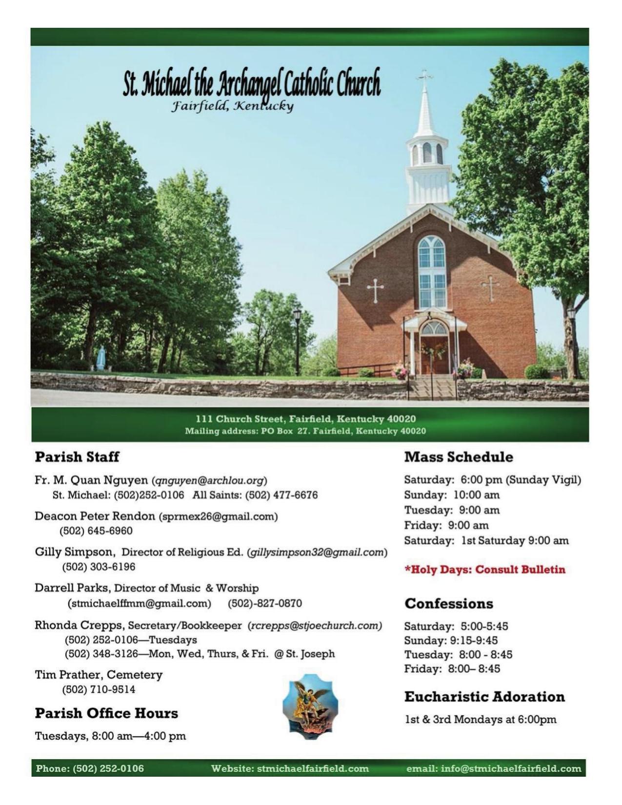 august 3, 2025 Bulletin