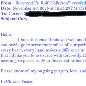 More Phishing Emails from 