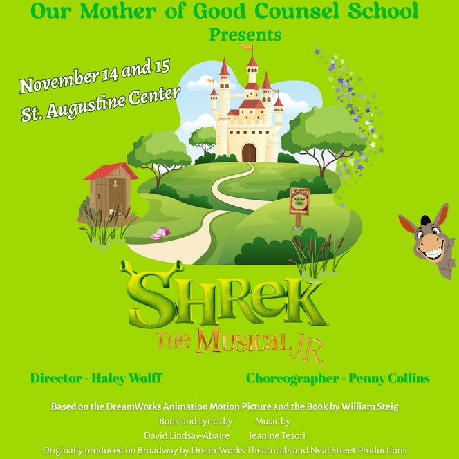 Tickets on Sale Now for Shrek the Musical Jr!
