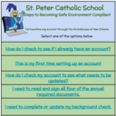 St. Peter Safe Environment Compliance