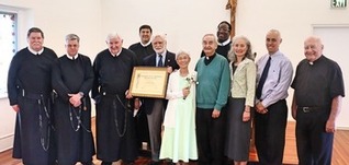 St. Mary's Honors New Oblate of the Redemptorists