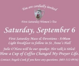 September Women's Tea
