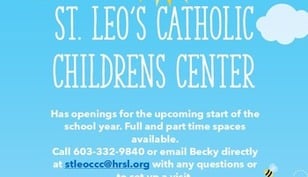 Openings at St. Leo Childcare Catholic Center