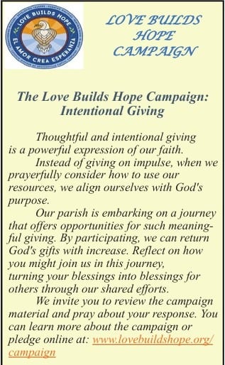 Love Builds Hope Campaign