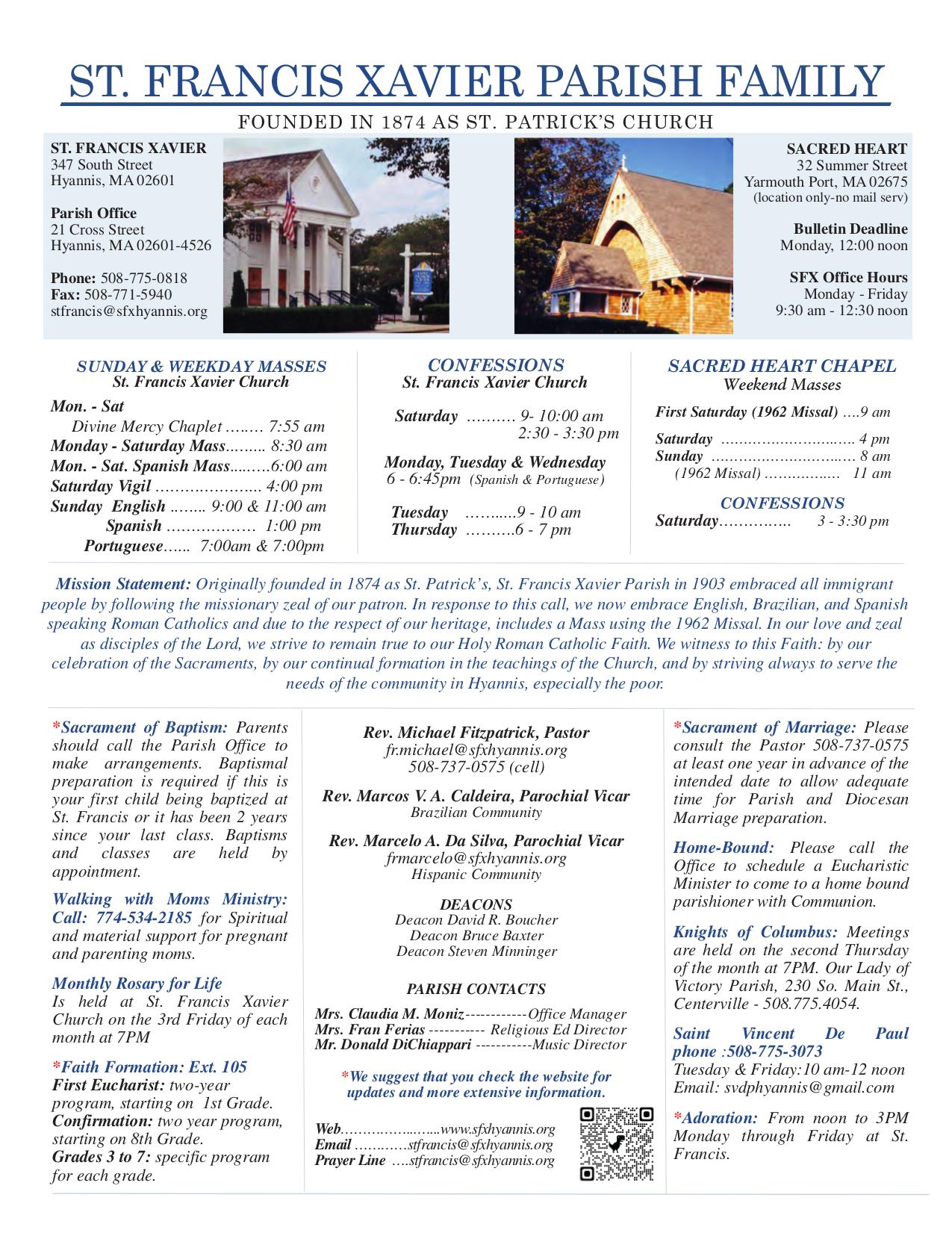 july 13, 2025 Bulletin