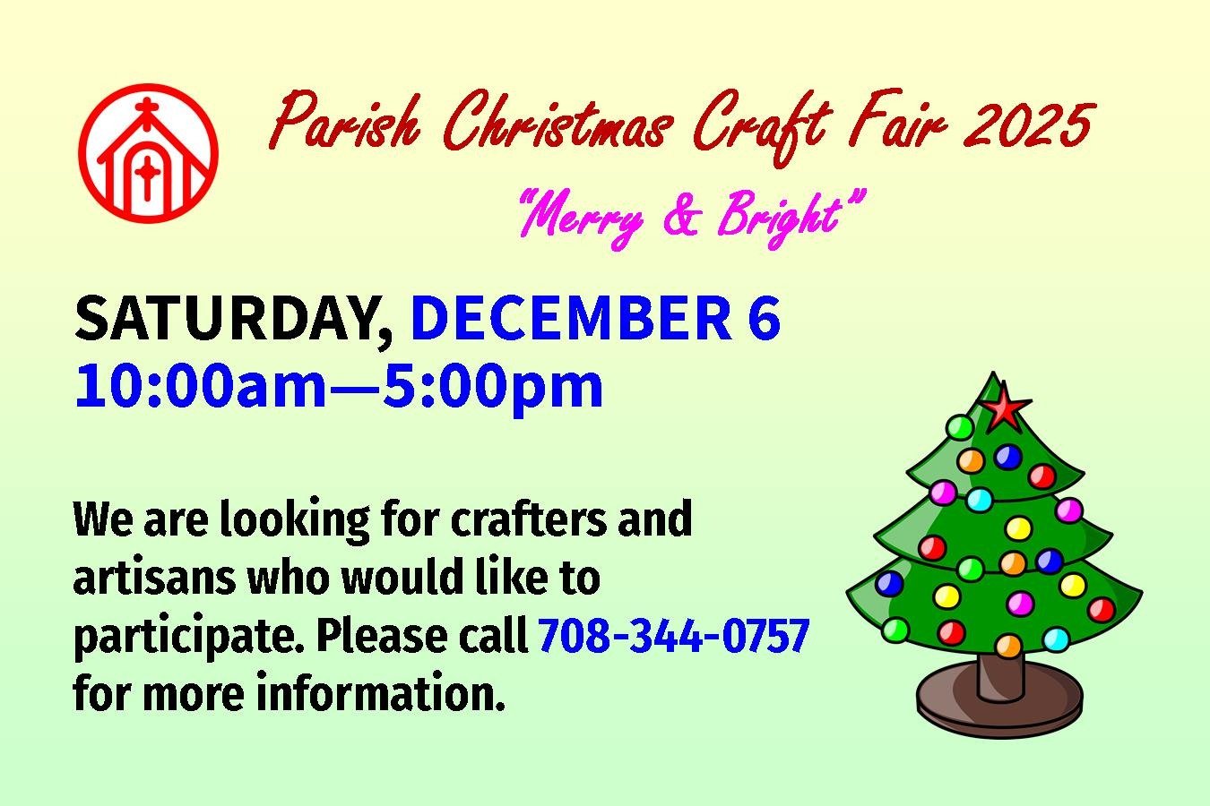 Christmas Craft Fair 2025