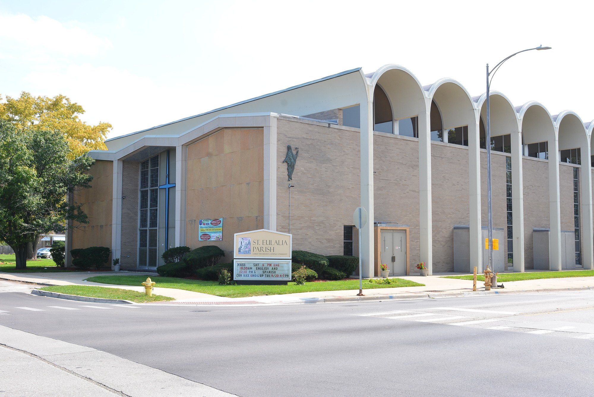 St. Eulalia Church in Maywood