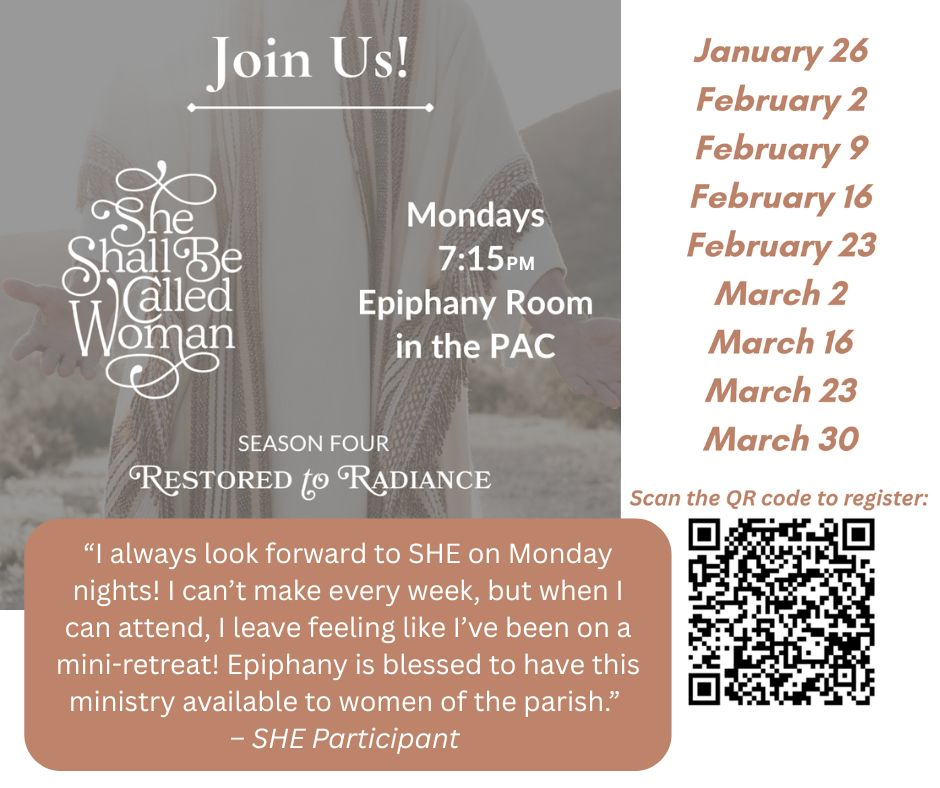 Link to register for She Shall Be Called Woman