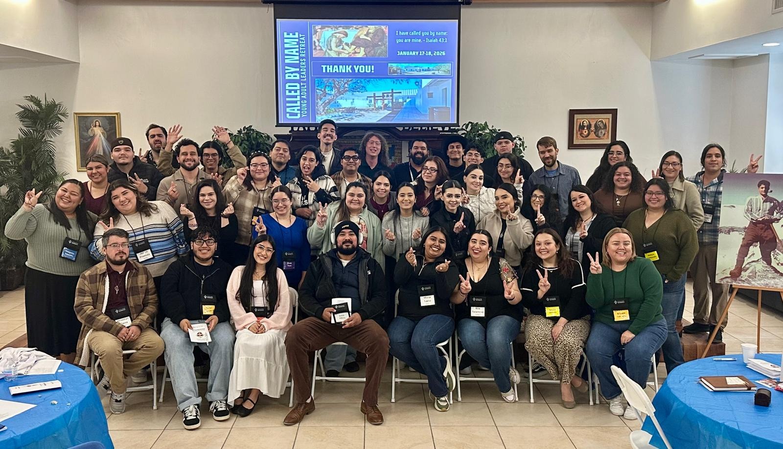 From across the RGV, they've been Called by Name!  Hope you can join us in the next Young Adult Event! 