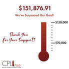 We've Reached Our CPL Plus Goal!