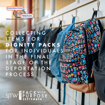 Pack with Purpose September - Collecting for Conversations with Friends