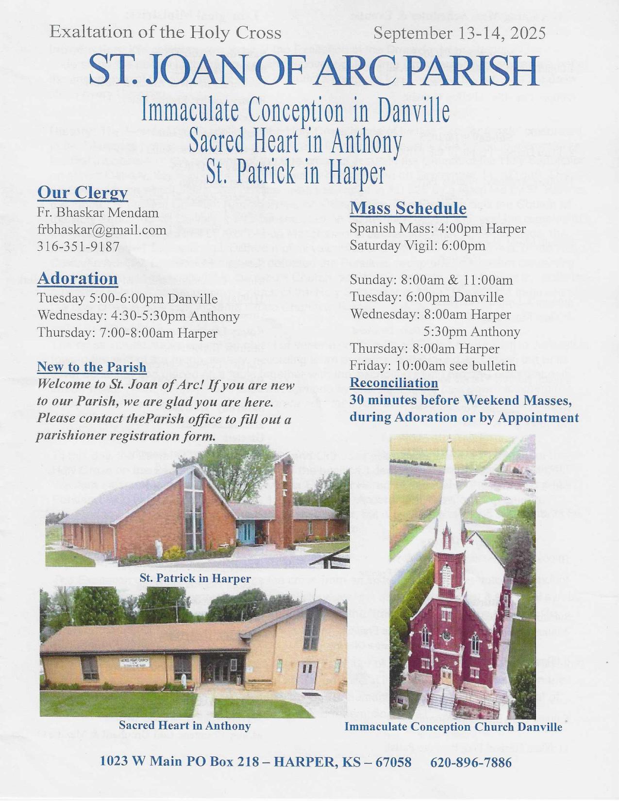 september 14, 2025 Bulletin