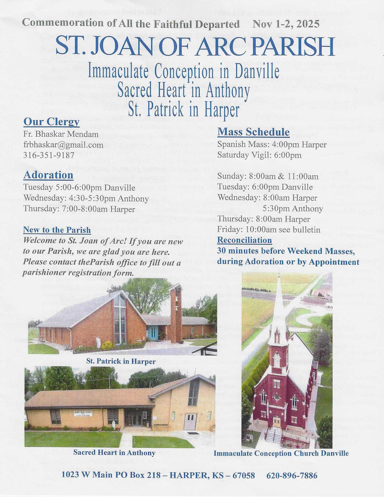 november 2, 2025 Bulletin