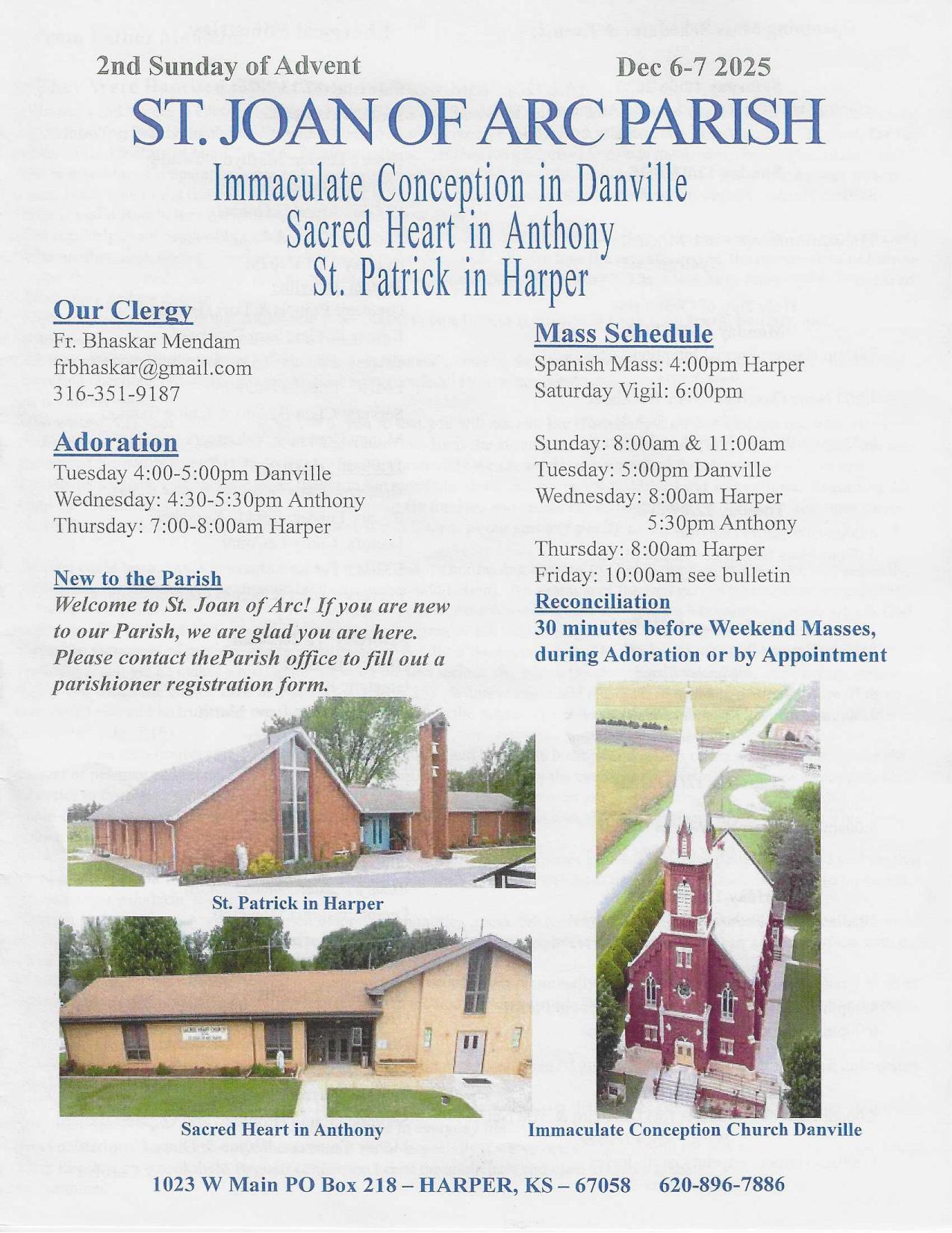 december 7, 2025 Bulletin