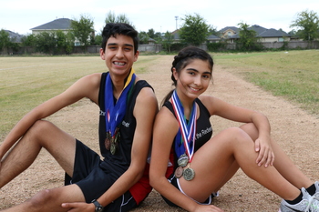 Athletes lead by example in cross country