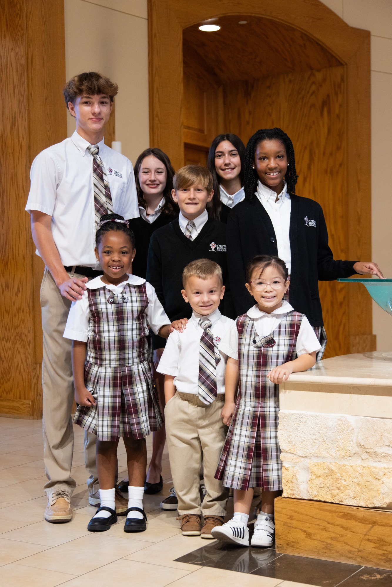Uniforms at Christ the Redeemer Catholic School